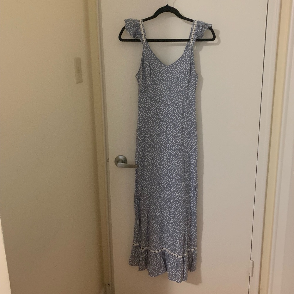 Coastal Granddaughter Summer Blue Maxi Dress